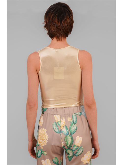 Body elastico laminato Manuela Riva | BD 03/0876 SAGIALLO
